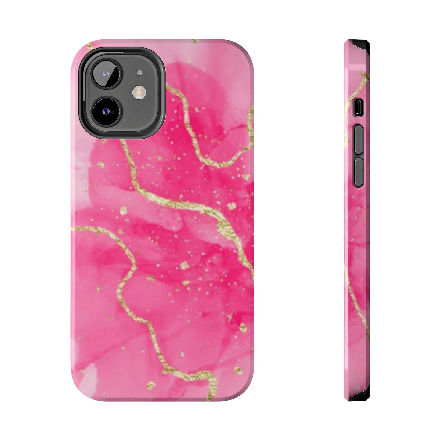 Telefoonhoesje - Pink Marble