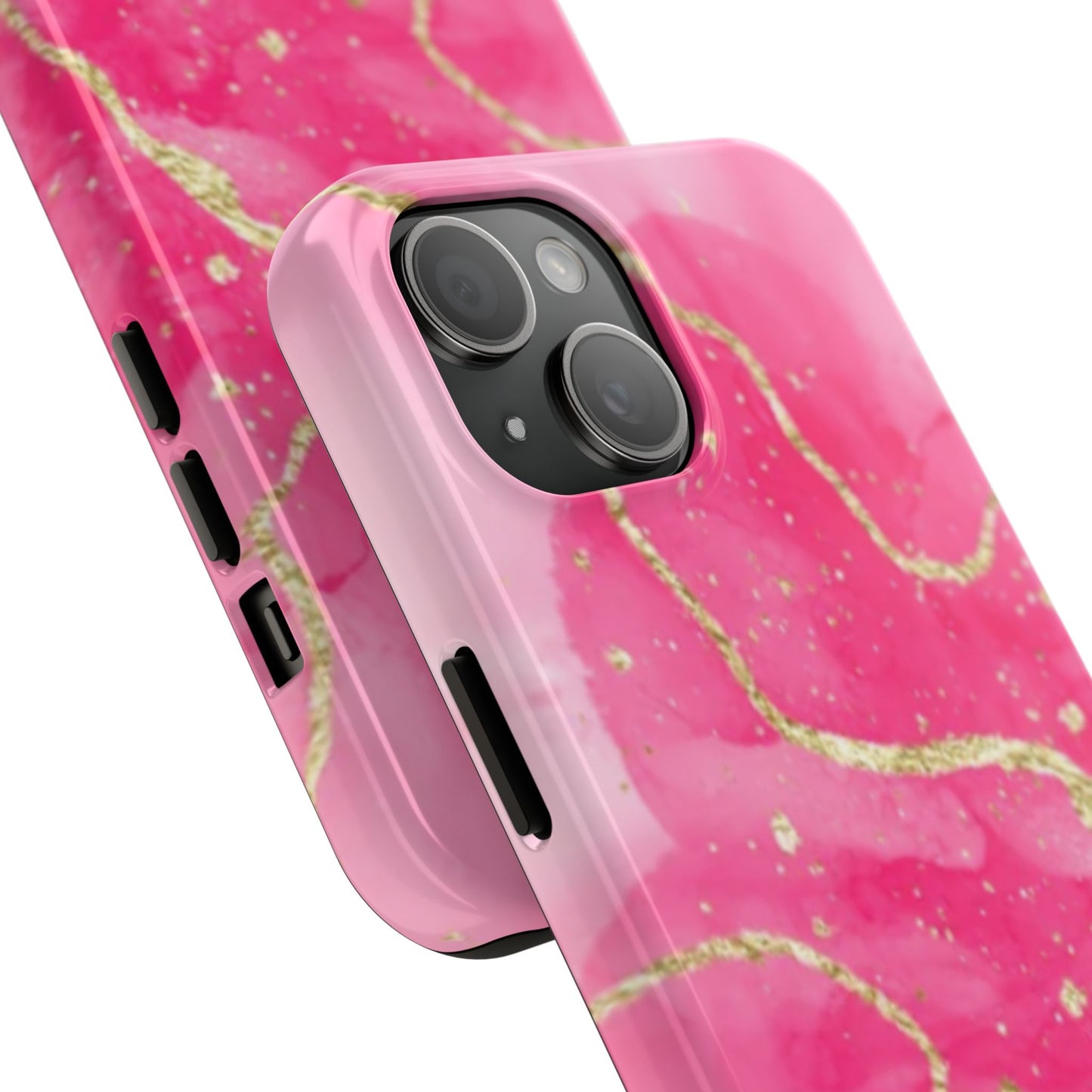 Telefoonhoesje - Pink Marble