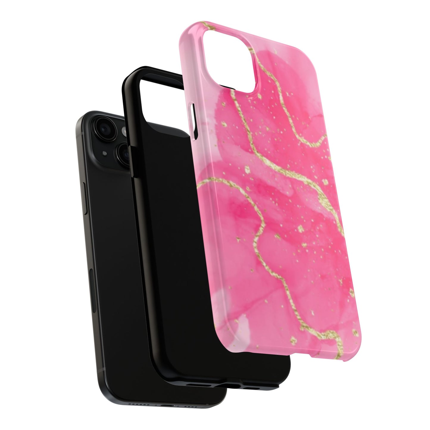 Telefoonhoesje - Pink Marble