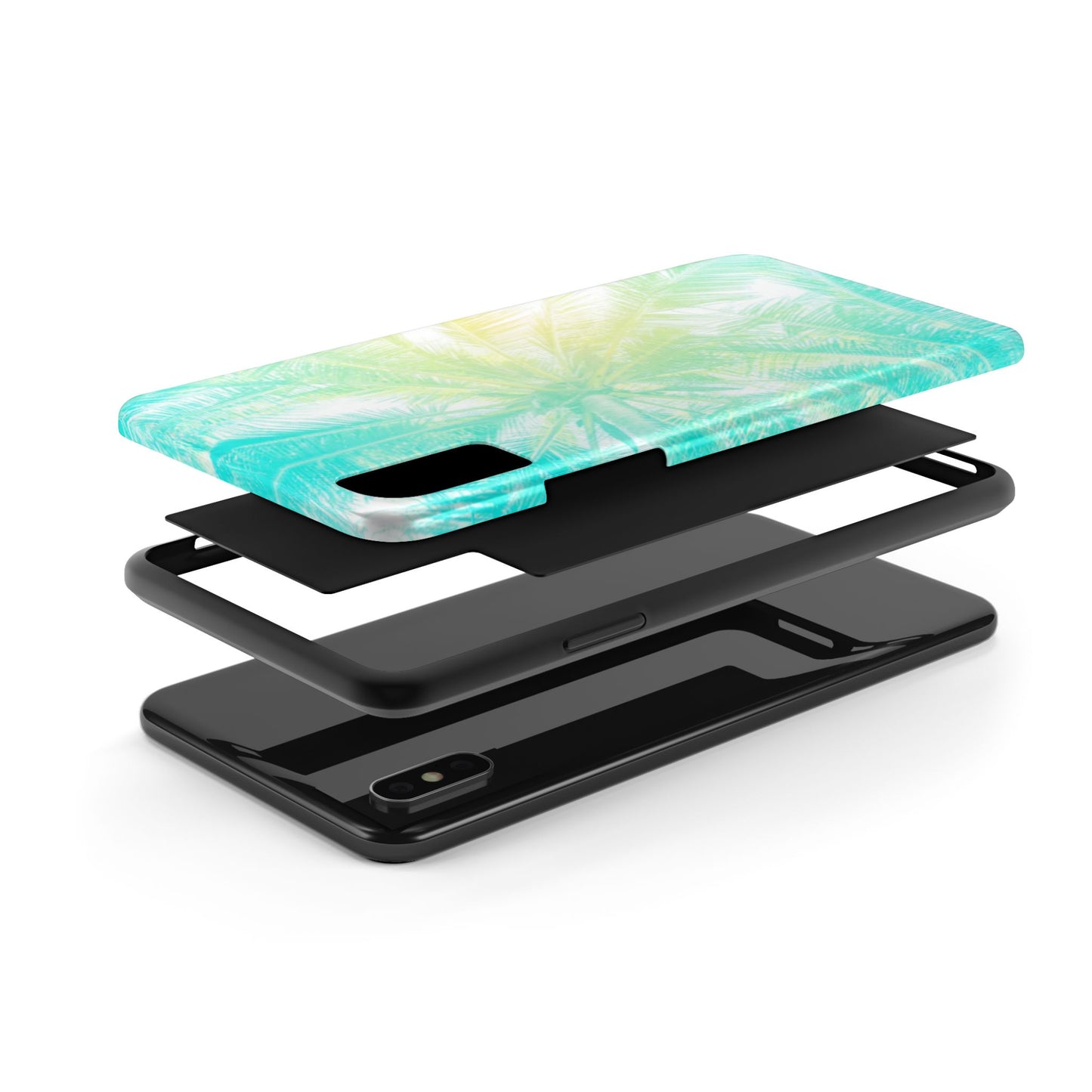 Telefoonhoesje - Tropical Marble