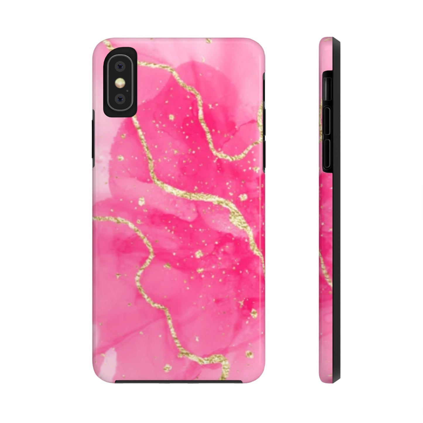Telefoonhoesje - Pink Marble