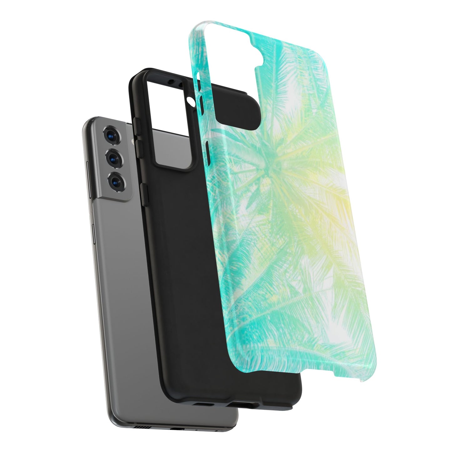 Telefoonhoesje - Tropical Marble