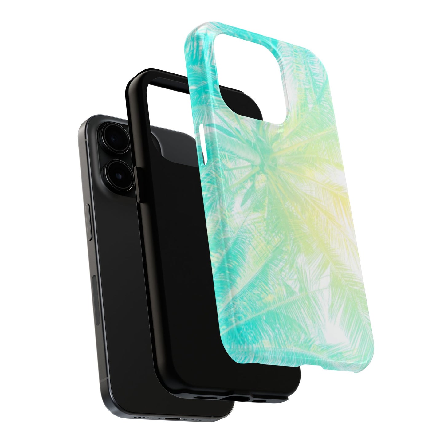 Telefoonhoesje - Tropical Marble