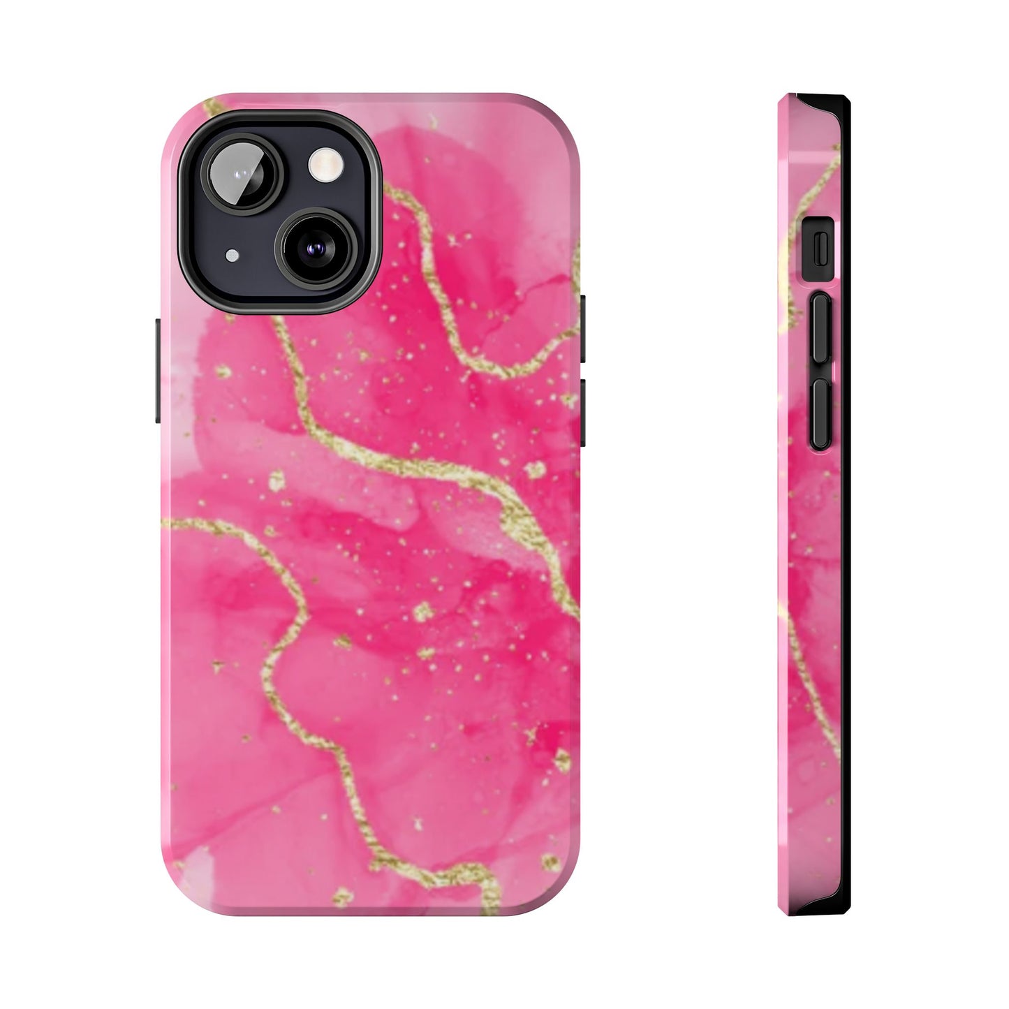 Telefoonhoesje - Pink Marble