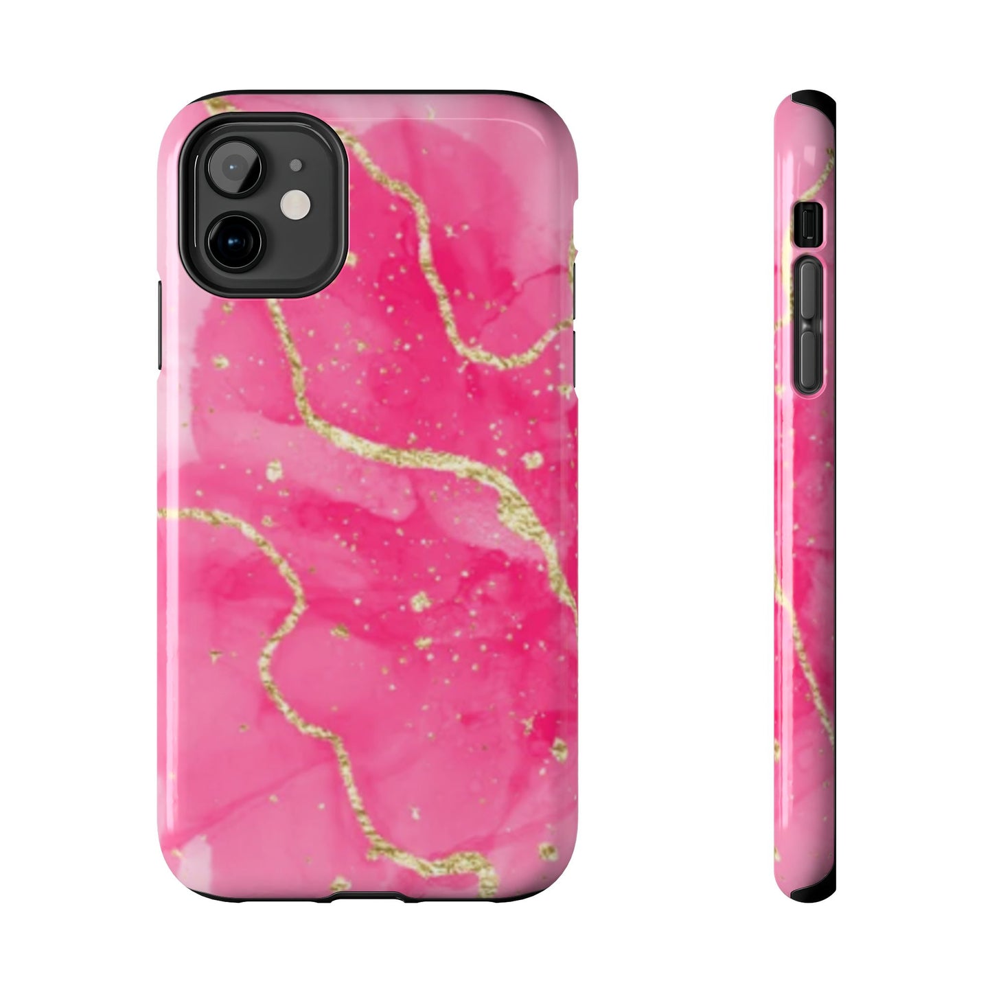 Telefoonhoesje - Pink Marble