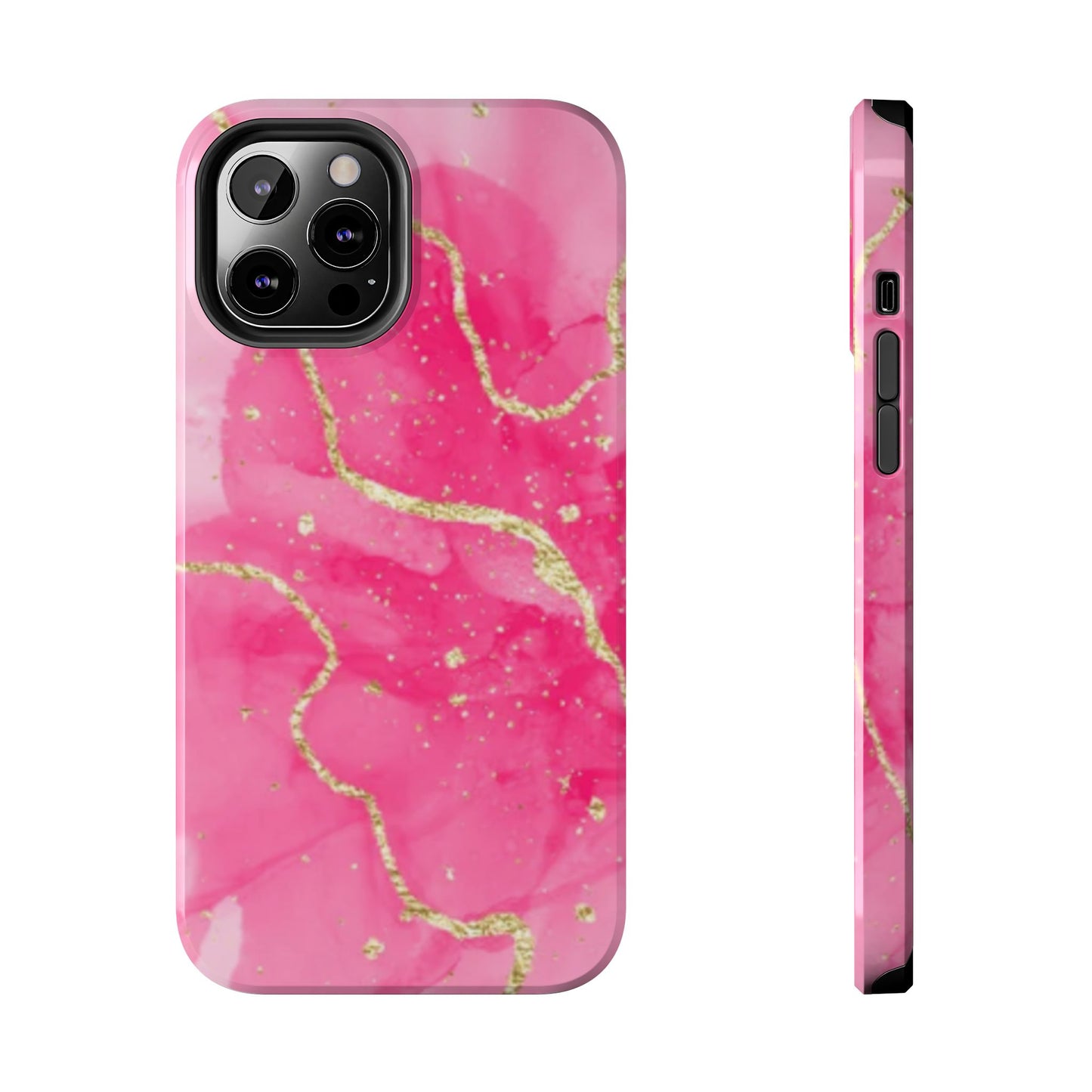 Telefoonhoesje - Pink Marble