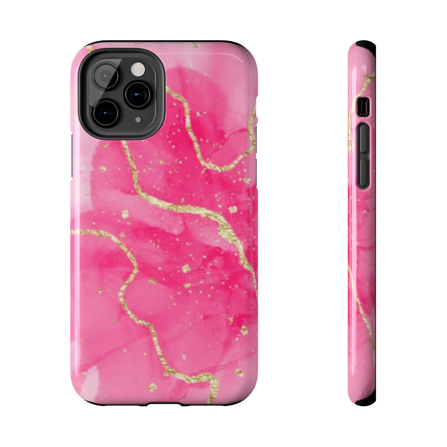 Telefoonhoesje - Pink Marble