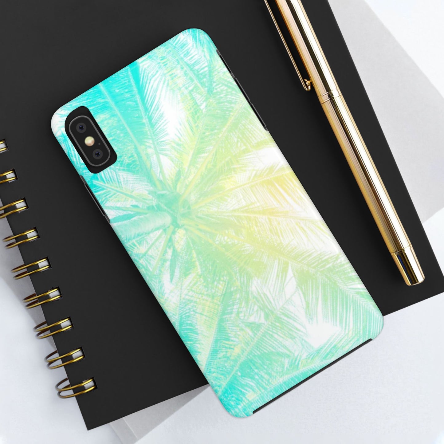 Telefoonhoesje - Tropical Marble