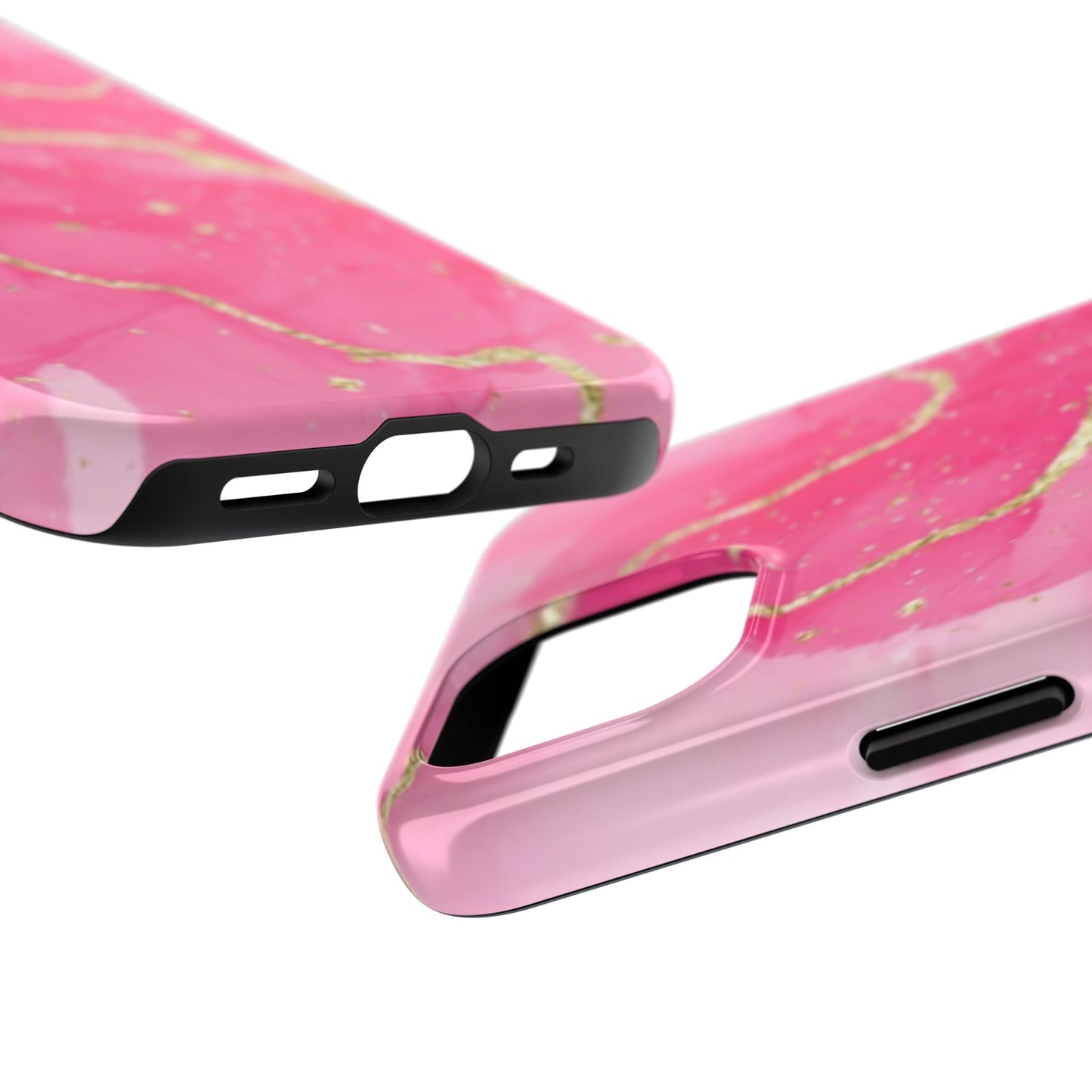 Telefoonhoesje - Pink Marble