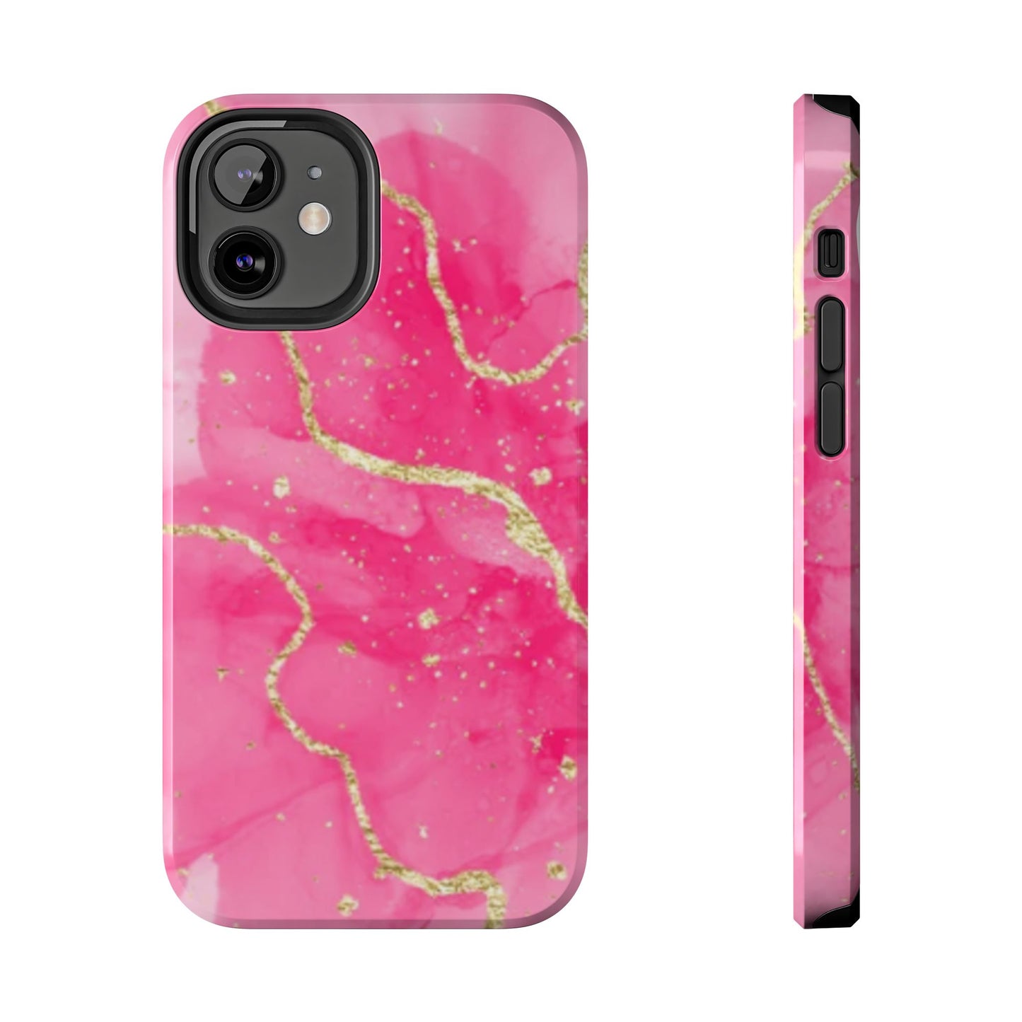 Telefoonhoesje - Pink Marble