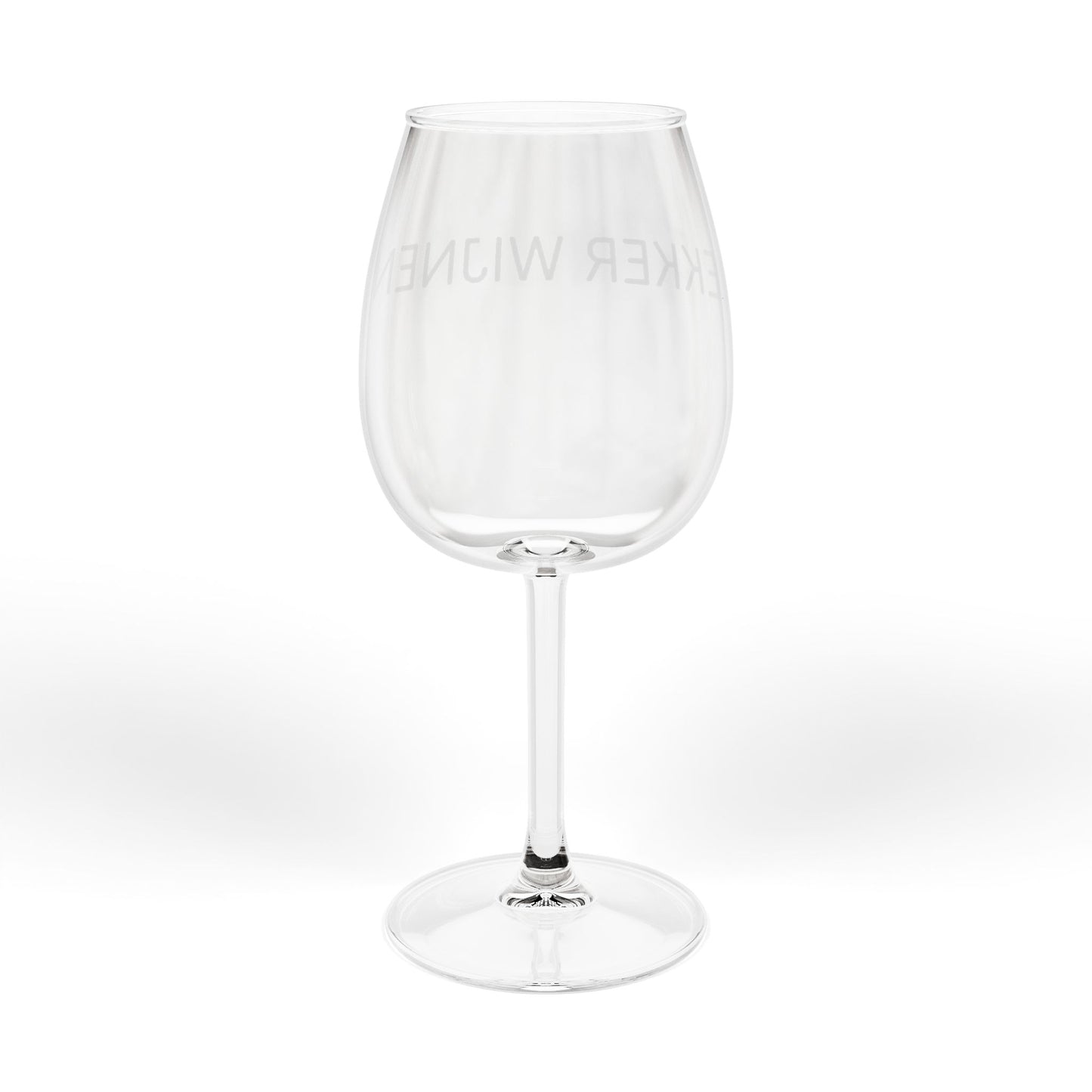 Wijn glas ' lekker wijnen '