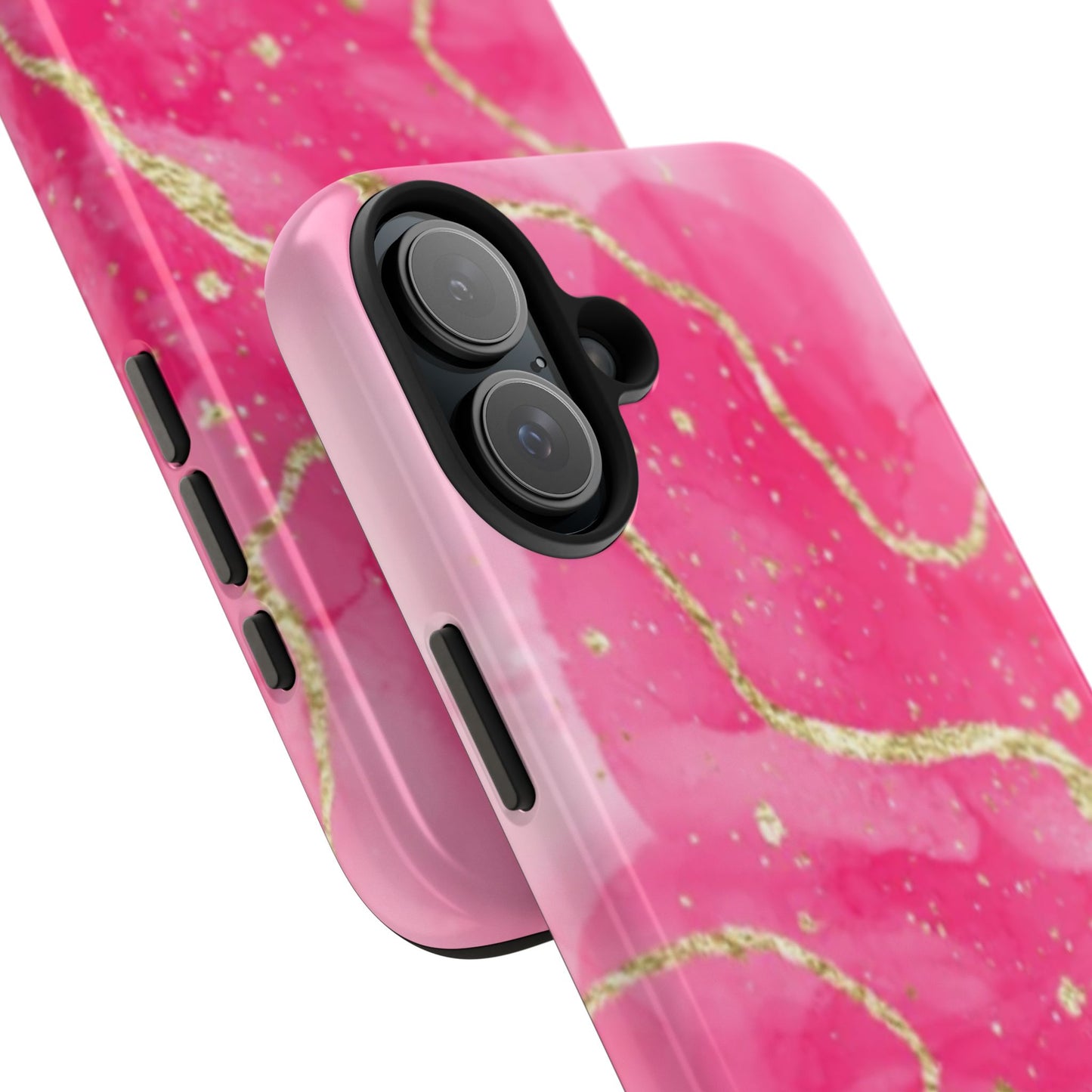 Telefoonhoesje - Pink Marble