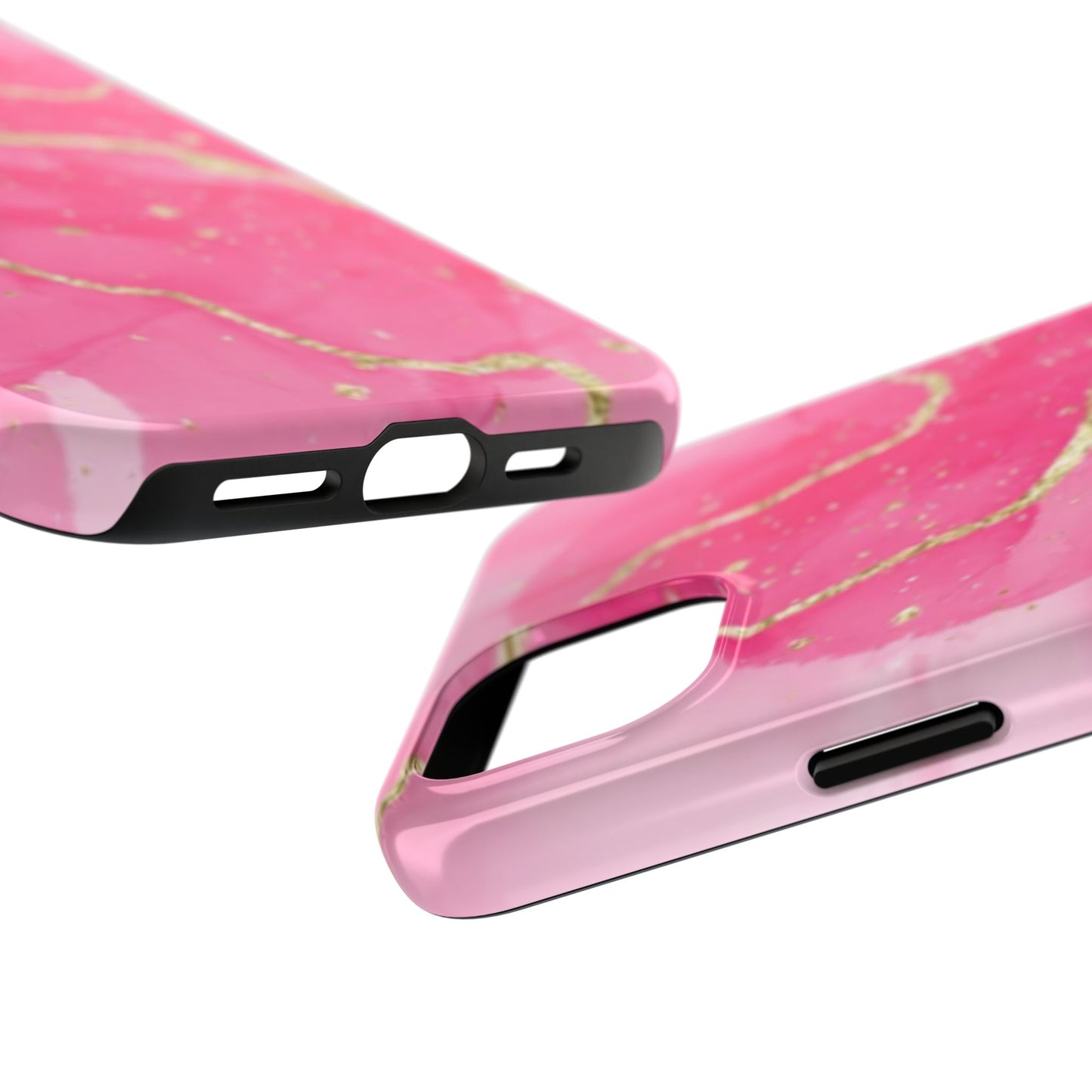 Telefoonhoesje - Pink Marble