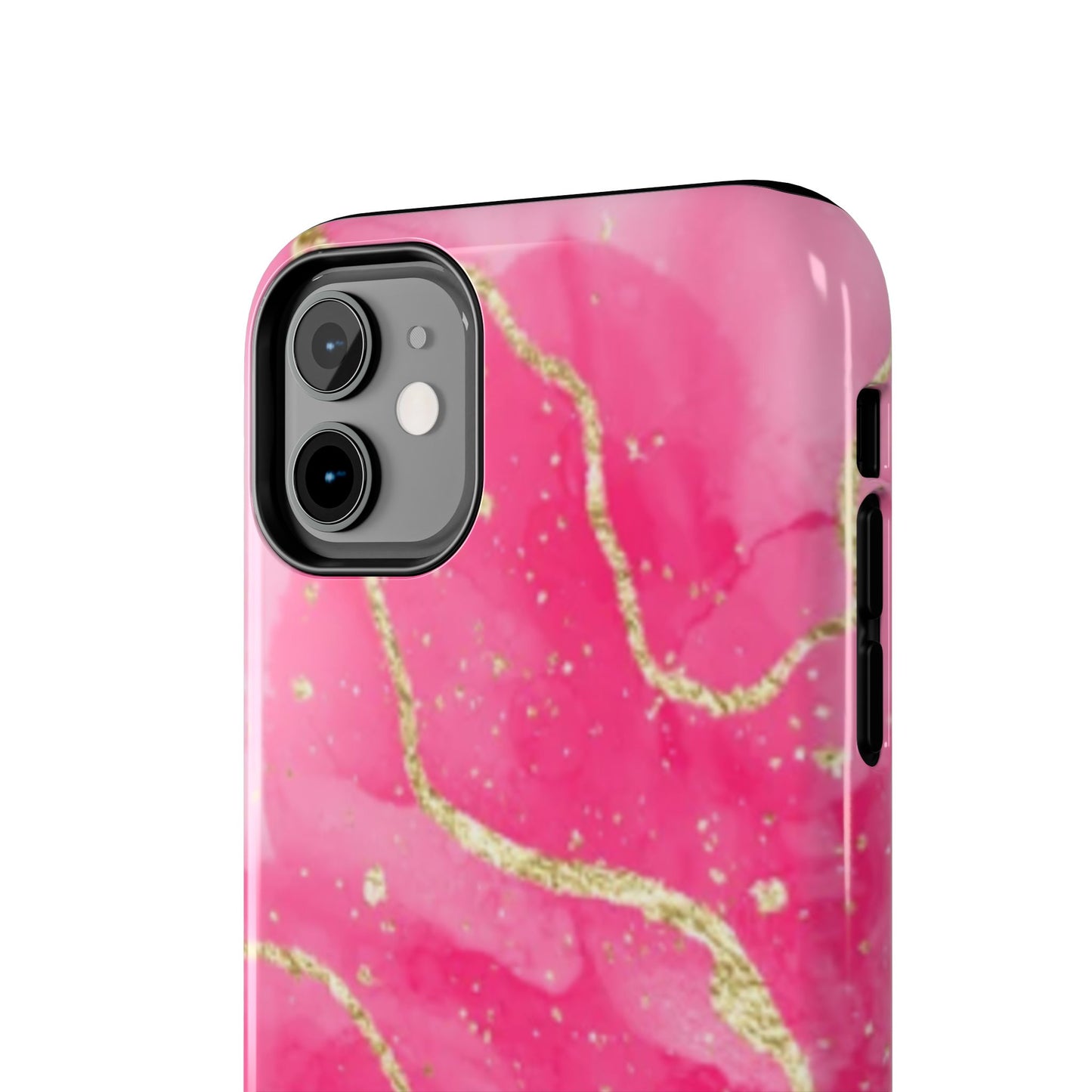 Telefoonhoesje - Pink Marble