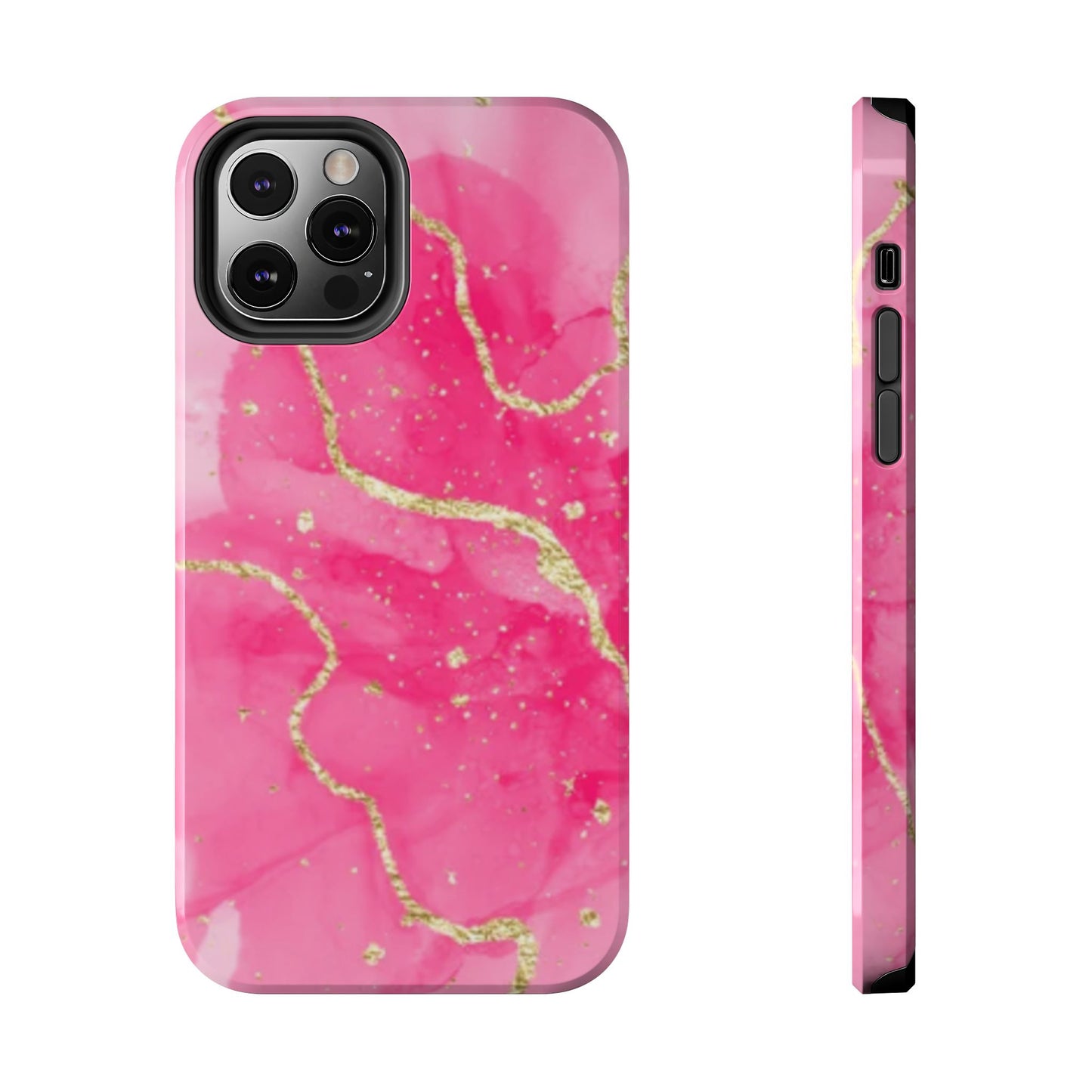 Telefoonhoesje - Pink Marble