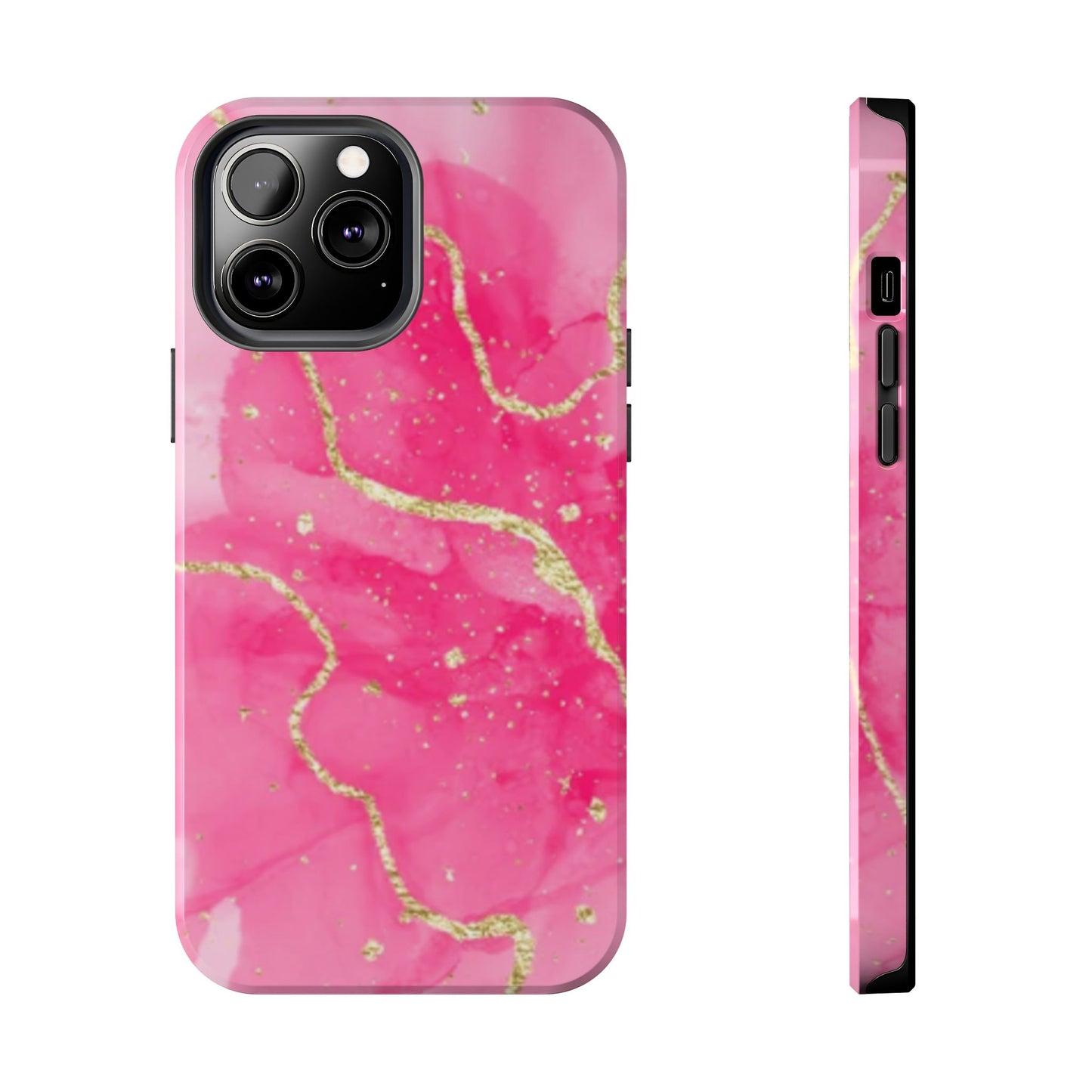 Telefoonhoesje - Pink Marble