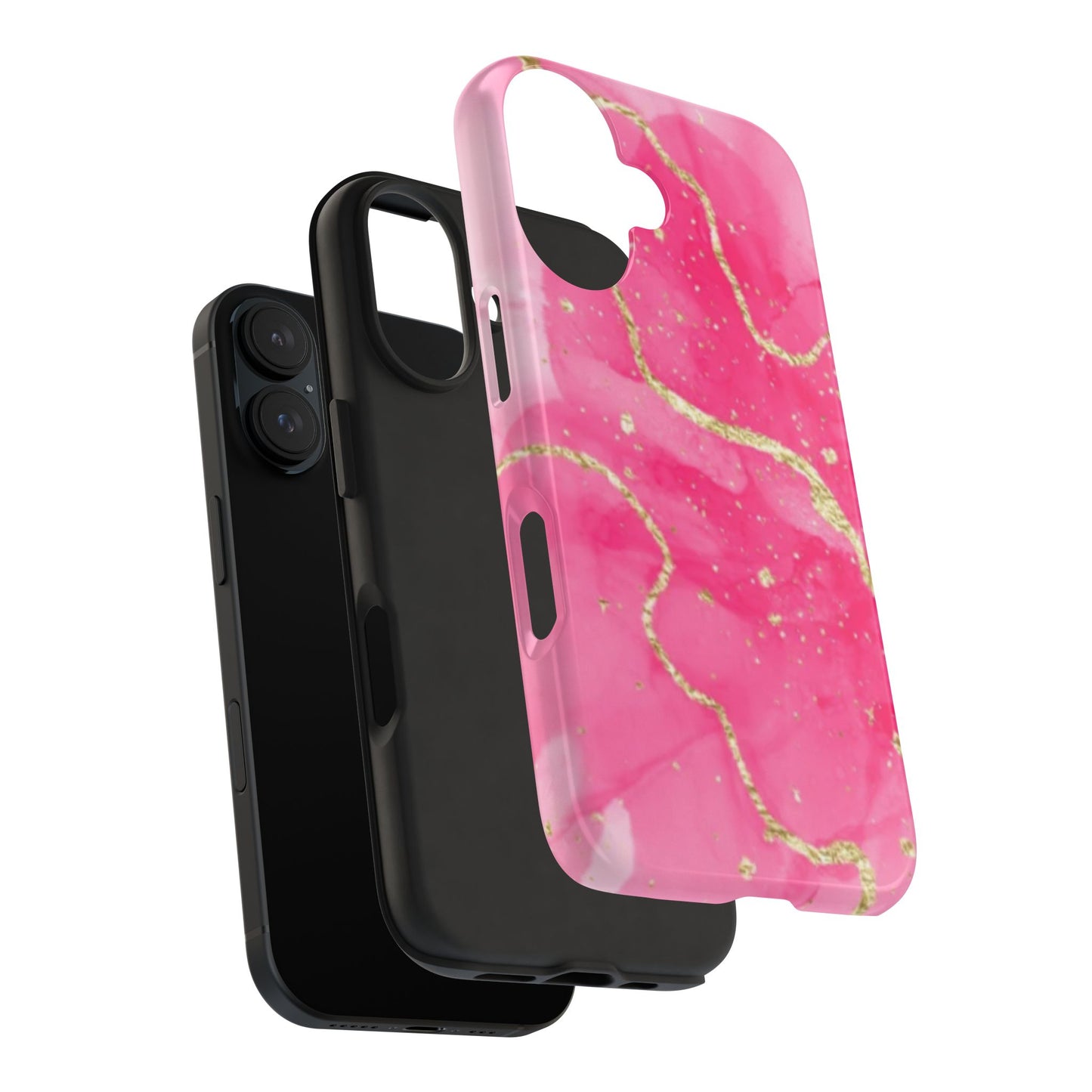Telefoonhoesje - Pink Marble