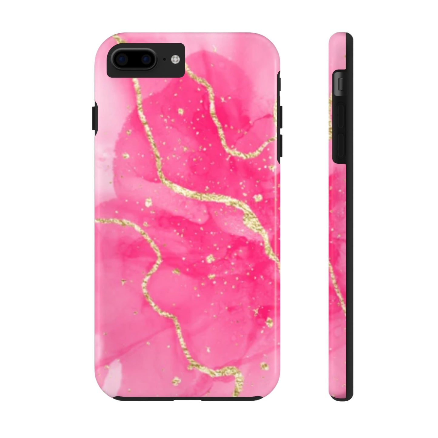 Telefoonhoesje - Pink Marble
