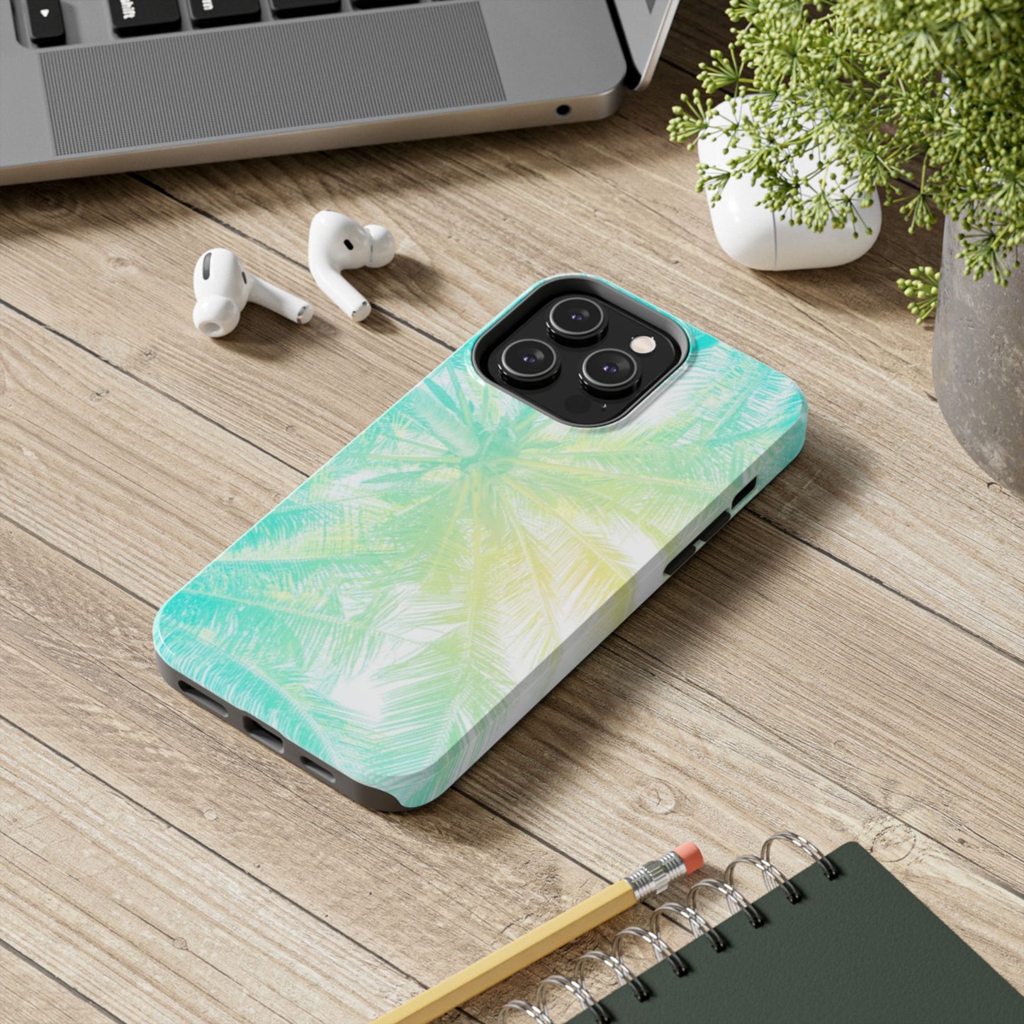Telefoonhoesje - Tropical Marble