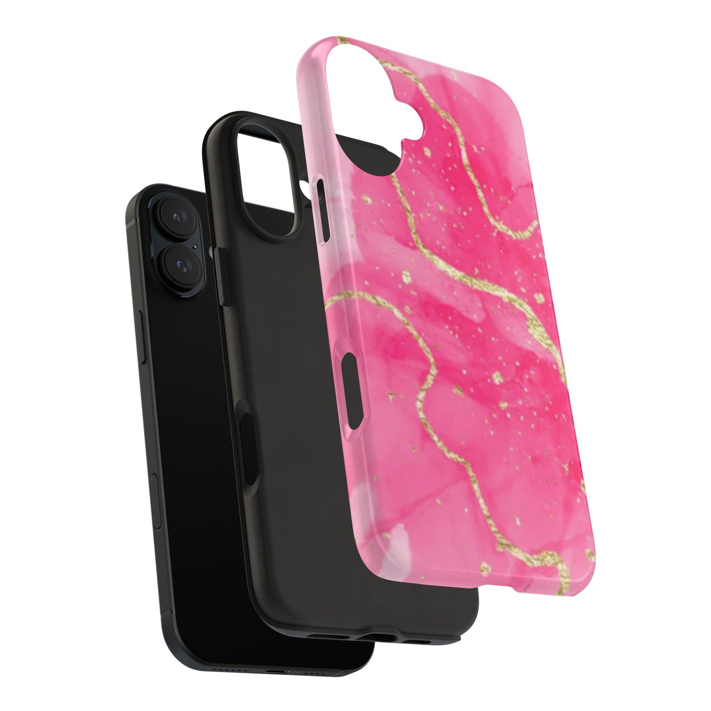 Telefoonhoesje - Pink Marble