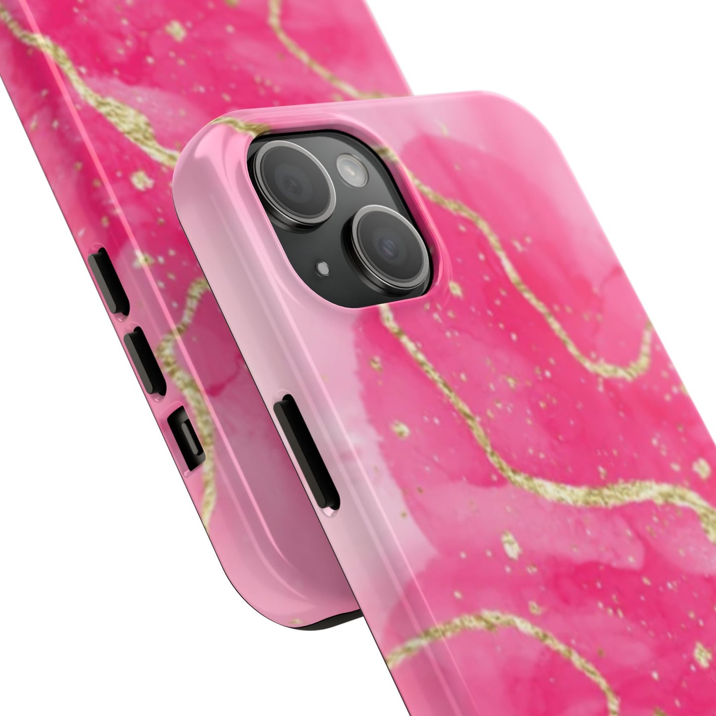 Telefoonhoesje - Pink Marble