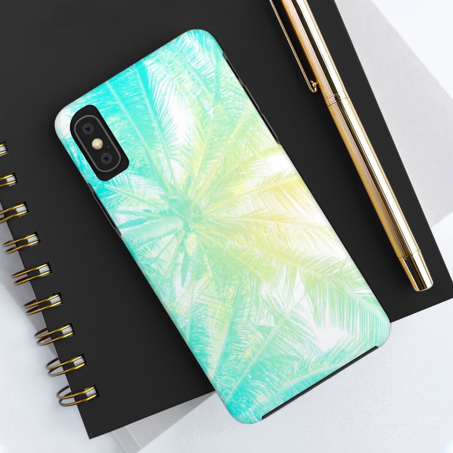 Telefoonhoesje - Tropical Marble