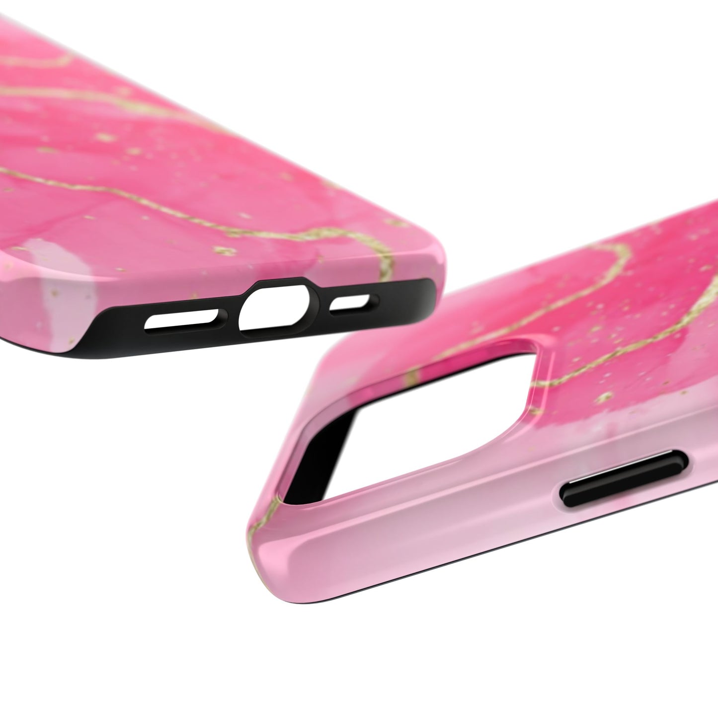 Telefoonhoesje - Pink Marble
