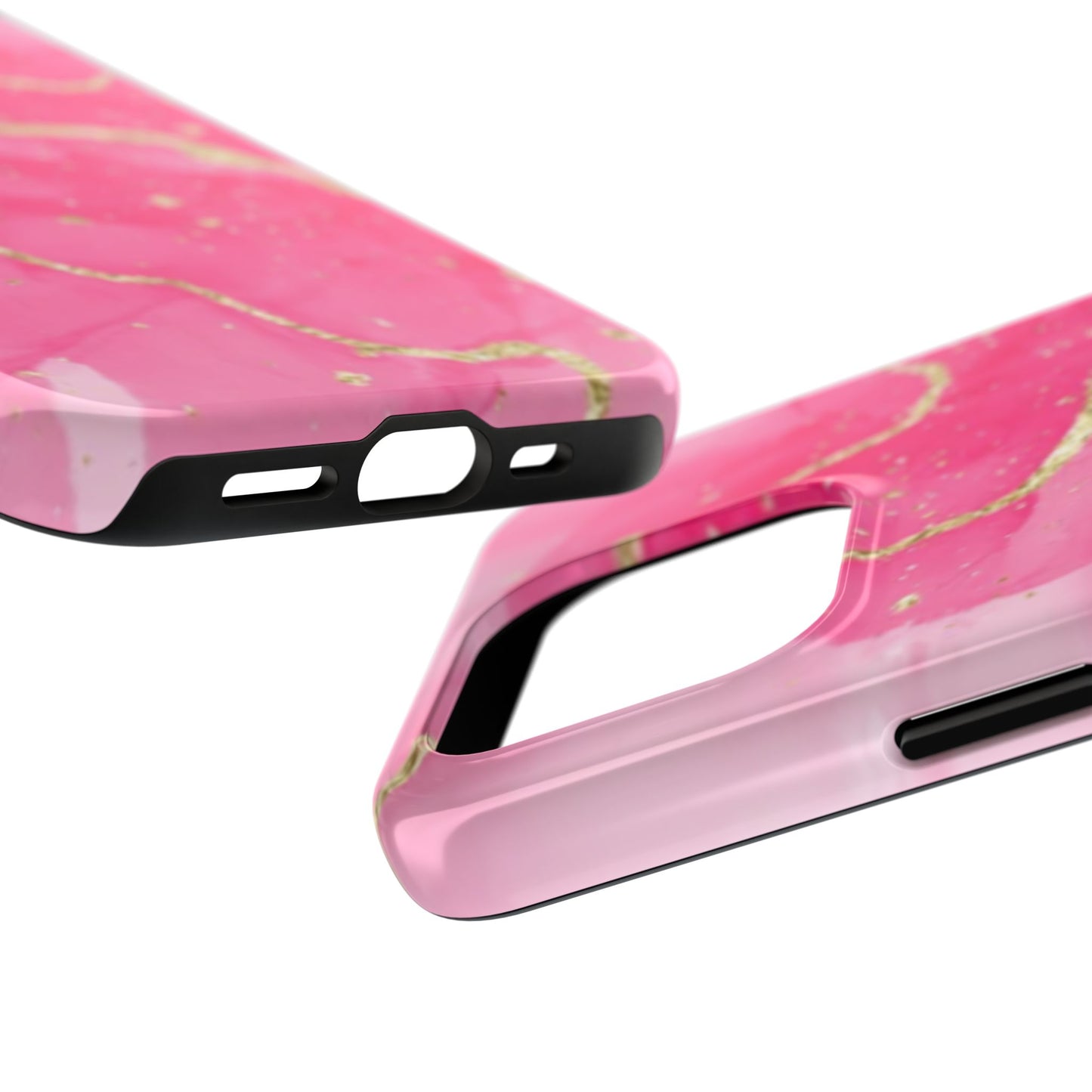 Telefoonhoesje - Pink Marble