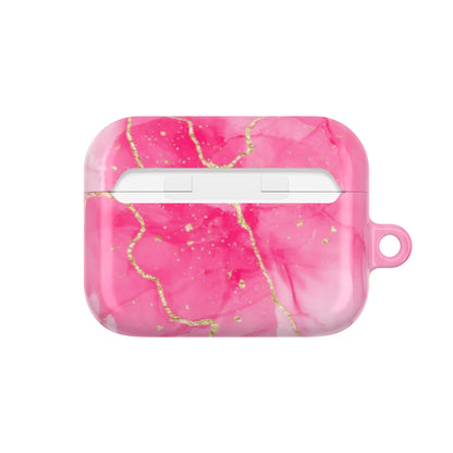 Airpod case - Pink Marble