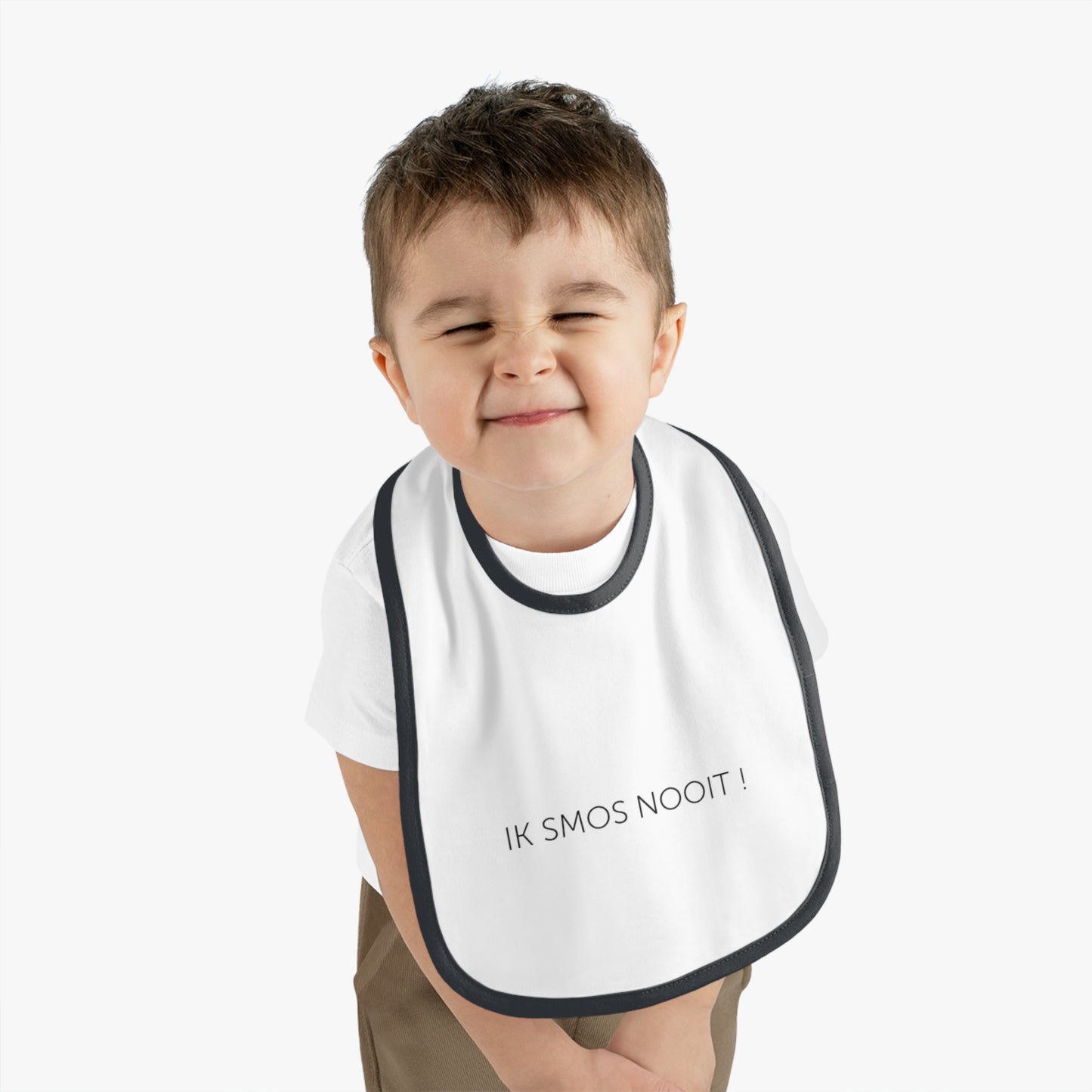 Baby slabbetje / bavet 'ik smos nooit'