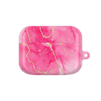 Airpod case - Pink Marble