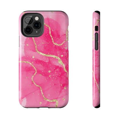 Telefoonhoesje - Pink Marble