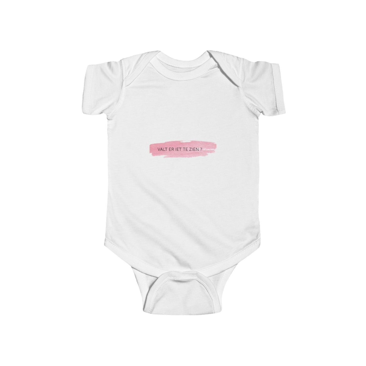 Baby rompertje - ' Valt er iet te zien? '