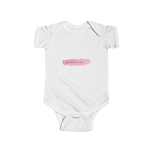 Baby rompertje - ' Valt er iet te zien? '