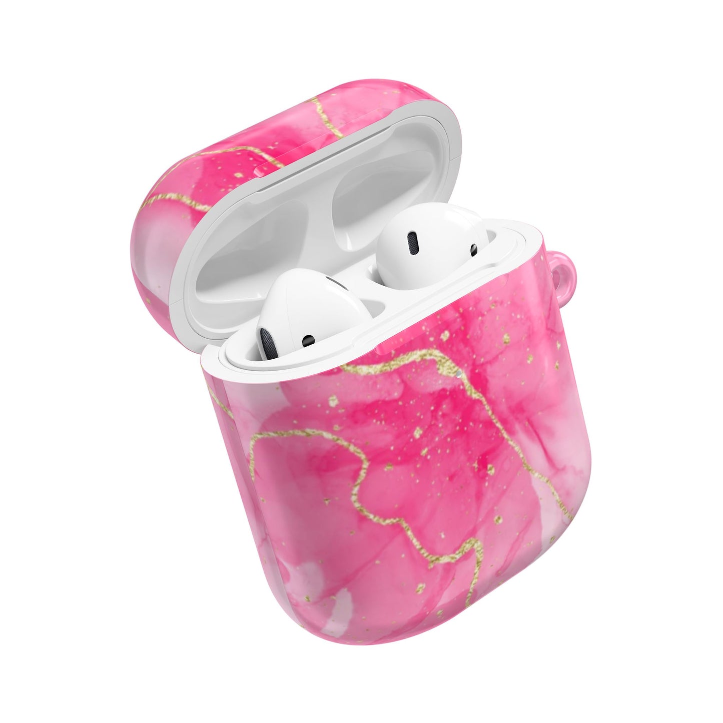Airpod case - Pink Marble