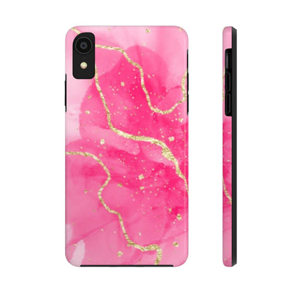 Telefoonhoesje - Pink Marble