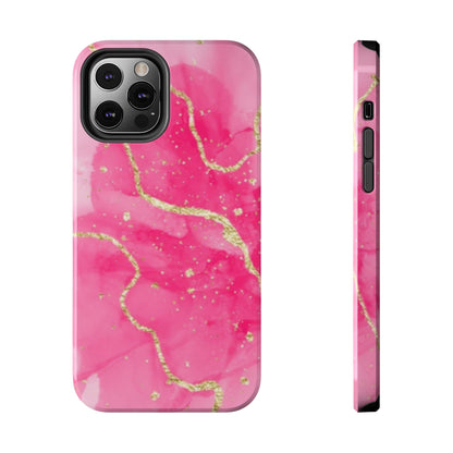 Telefoonhoesje - Pink Marble