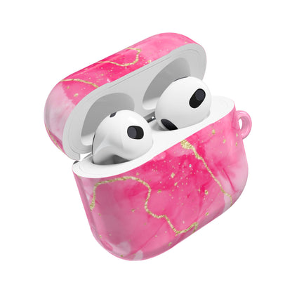 Airpod case - Pink Marble