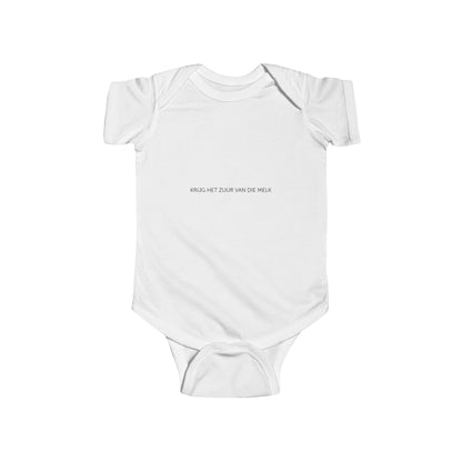 Baby rompertje - Krijg het zuur van die melk