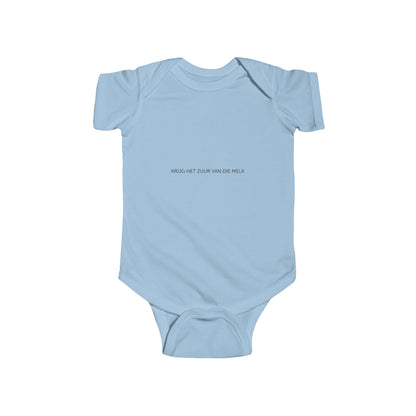 Baby rompertje - Krijg het zuur van die melk