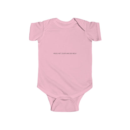 Baby rompertje - Krijg het zuur van die melk