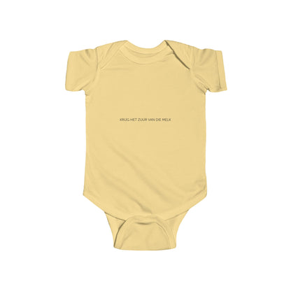 Baby rompertje - Krijg het zuur van die melk