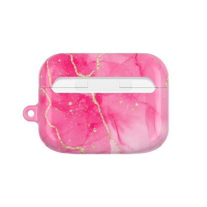 Airpod case - Pink Marble