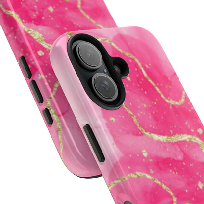 Telefoonhoesje - Pink Marble