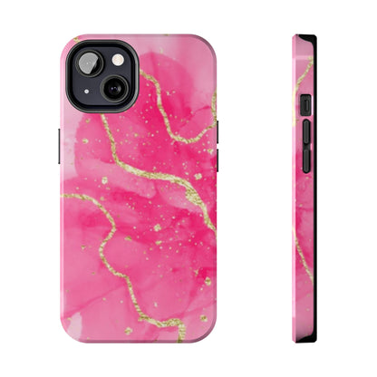 Telefoonhoesje - Pink Marble