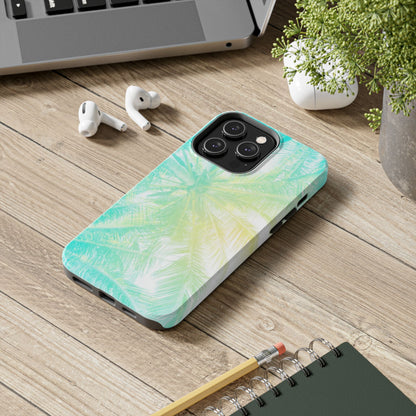 Telefoonhoesje - Tropical Marble