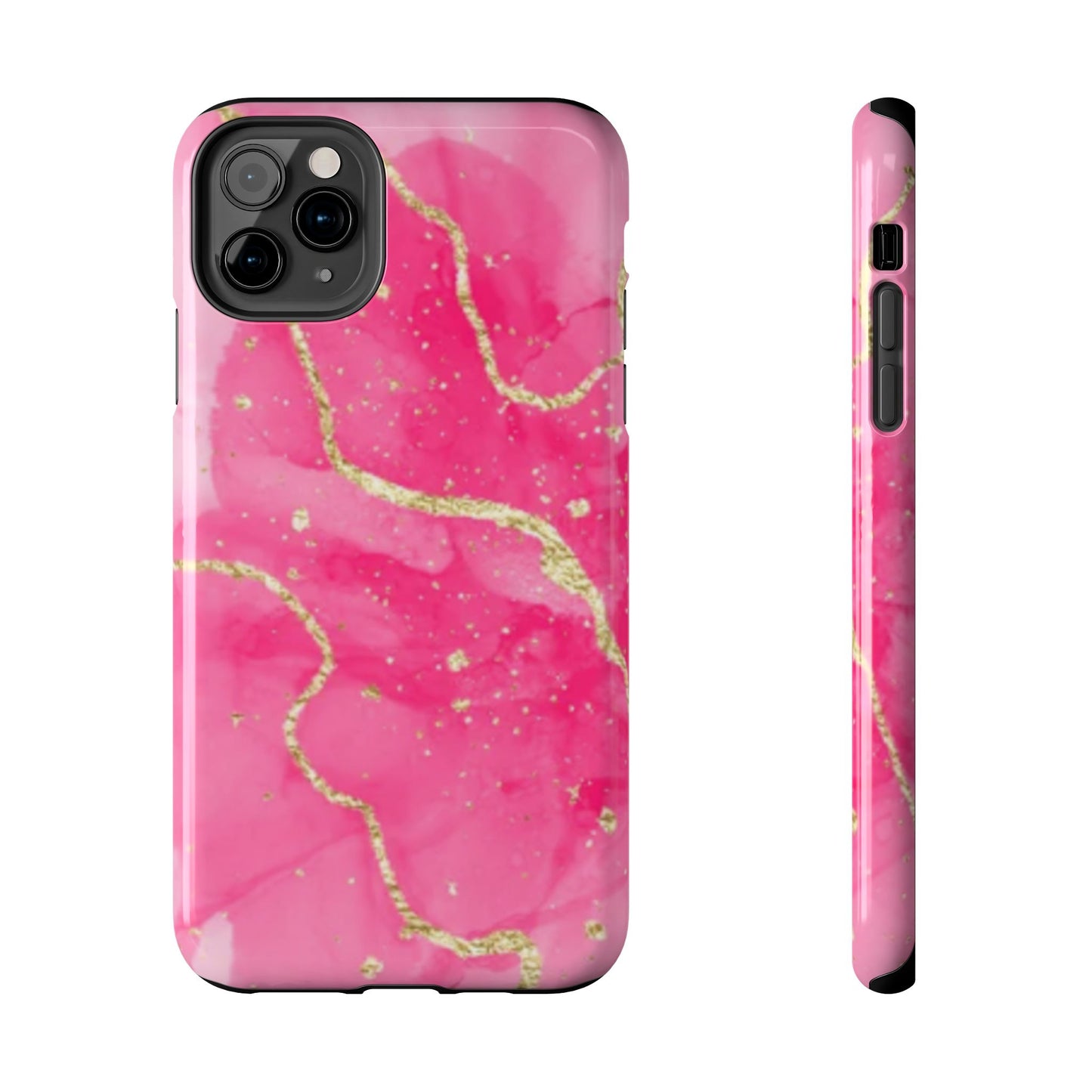 Telefoonhoesje - Pink Marble
