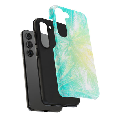 Telefoonhoesje - Tropical Marble