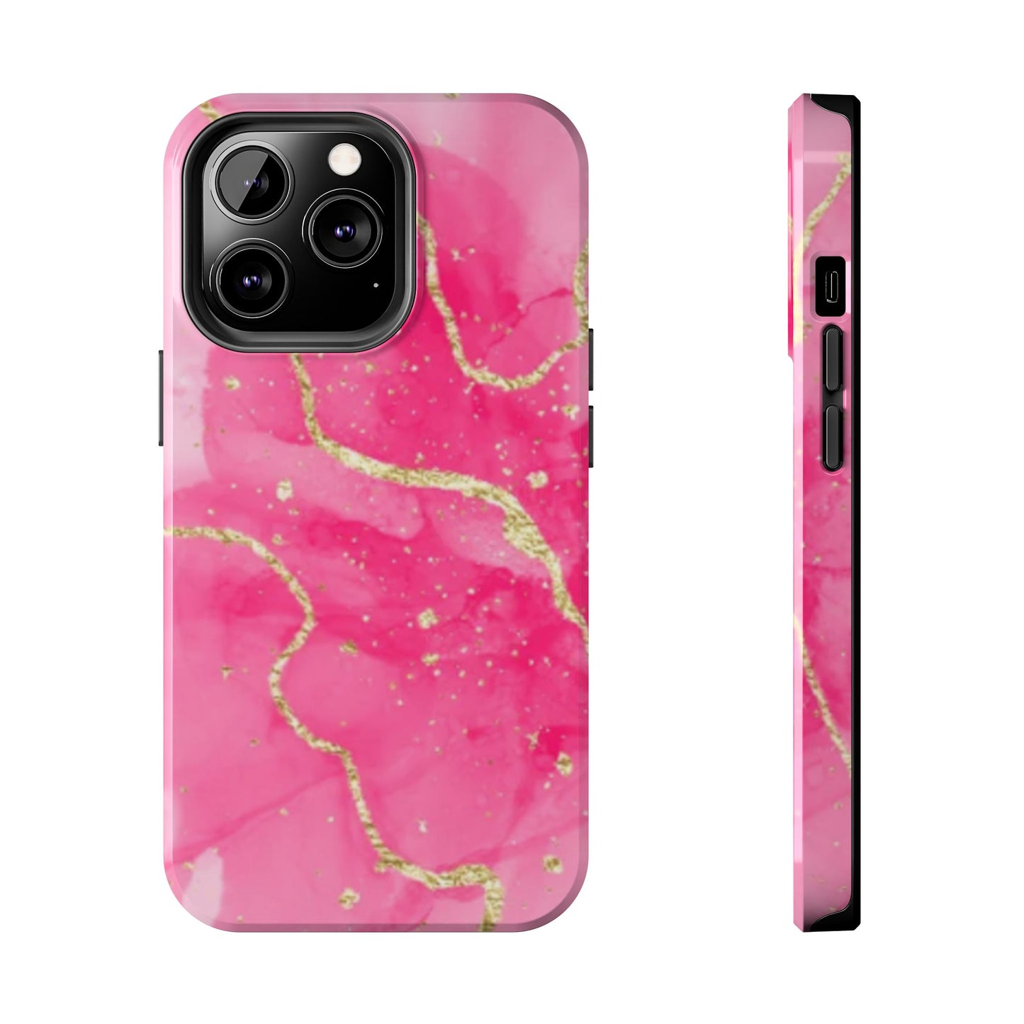 Telefoonhoesje - Pink Marble