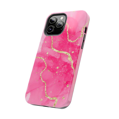 Telefoonhoesje - Pink Marble